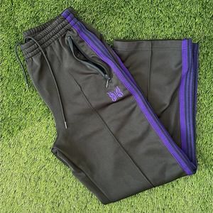 Needles Dark Olive Green Trackpants